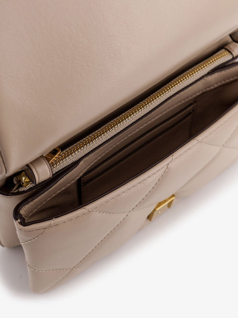Kira quilted leather crossbody bag