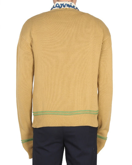 KNIT SWEATSHIRT WITH LOGO