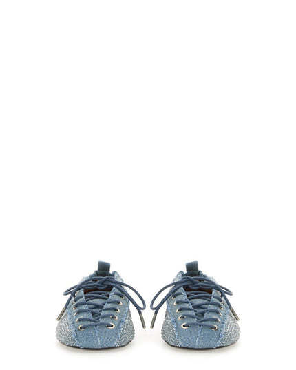 LACE-UP BALLERINA