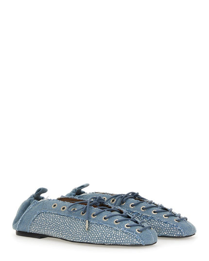LACE-UP BALLERINA