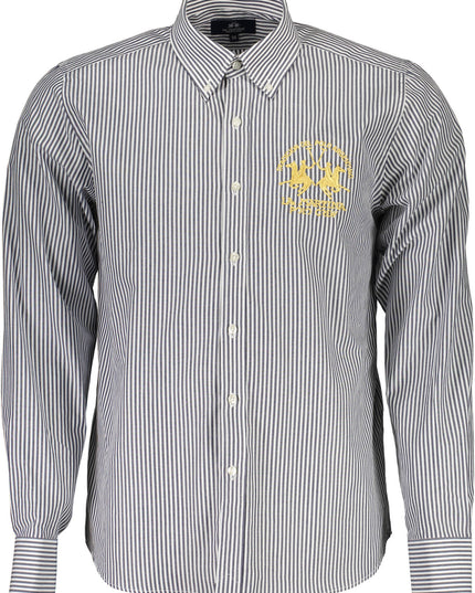 LA MARTINA LONG SLEEVE SHIRT MEN BLUE
