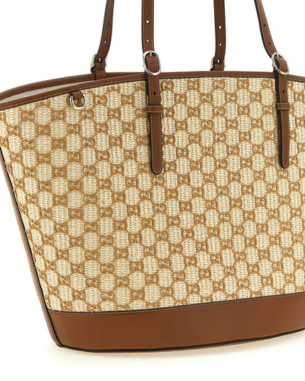 Large woven shopping bag
