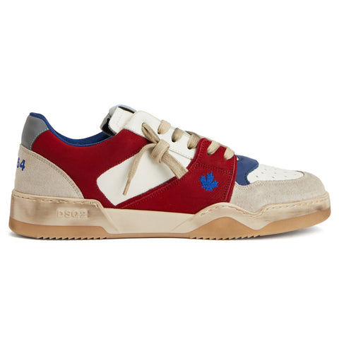 DSQUARED2 Spiker Sneaker rosso