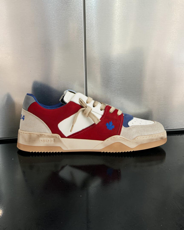 DSQUARED2 Spiker Sneaker rosso