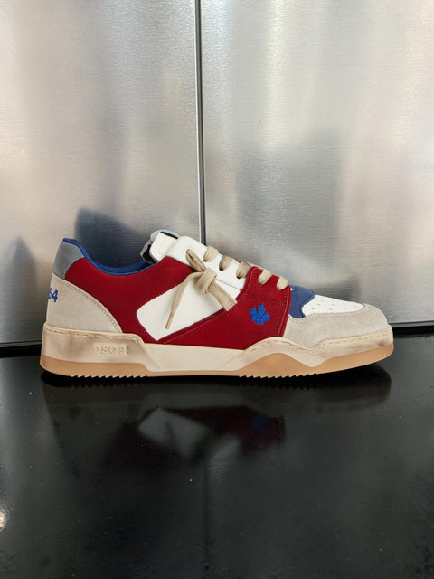 DSQUARED2 Spiker Sneaker rosso