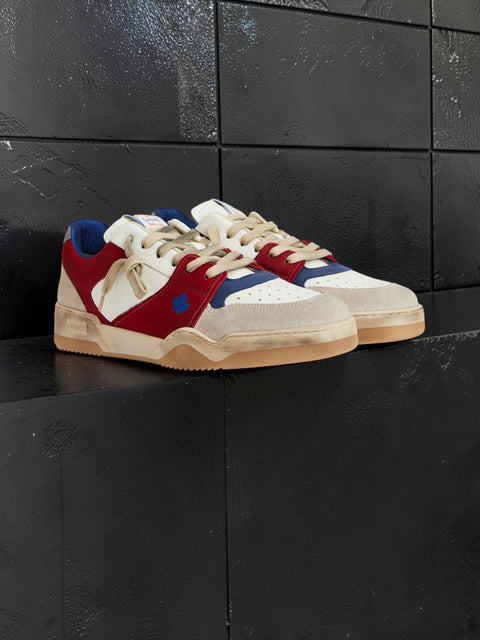 DSQUARED2 Spiker Sneaker rosso