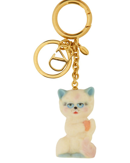 "LE CHAT DE LA MAISON" KEYCHAIN