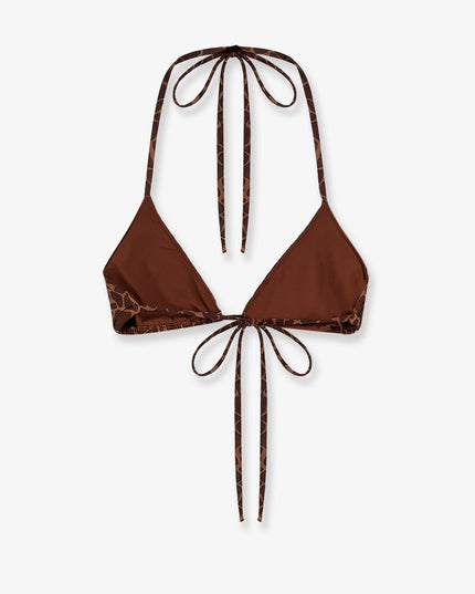 Leah nylon bikini top