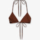 Leah nylon bikini top