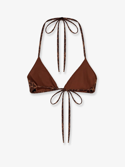 Leah nylon bikini top
