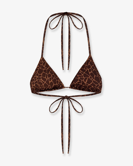 Leah nylon bikini top