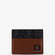 Leather and FF fabric card holder