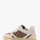 Leather and suede Low-top Re-Web sneakers with GG Supreme fabric inserts