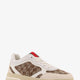 Leather and suede Low-top Re-Web sneakers with GG Supreme fabric inserts