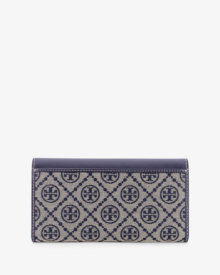 T Monogram Envelope leather and T Monogram Fabric wallet