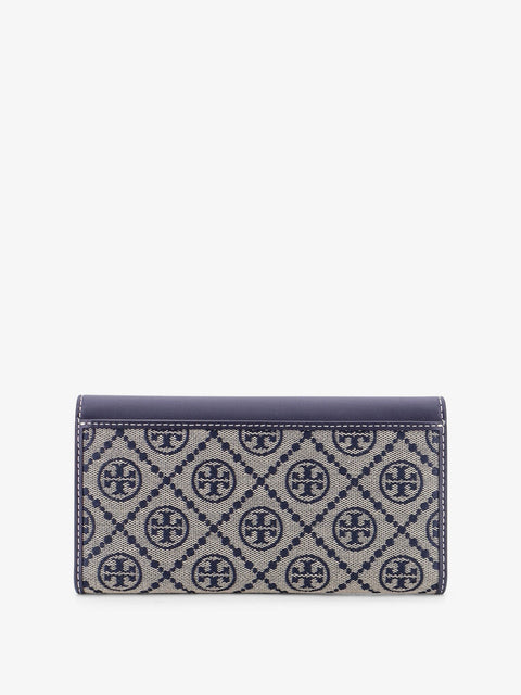 T Monogram Envelope leather and T Monogram Fabric wallet