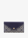 T Monogram Envelope leather and T Monogram Fabric wallet