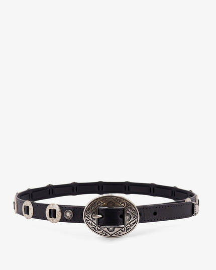Leather belt