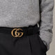 Leather belt