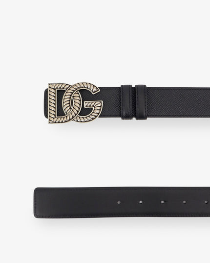 Leather belt