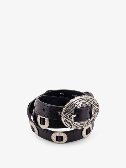 Leather belt