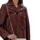 LEATHER BIKER JACKET
