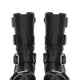 LEATHER BOOT WITH BUCKLES