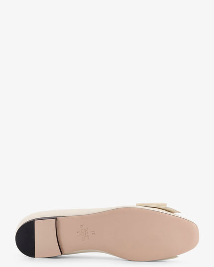 Leather Bowow ballerinas