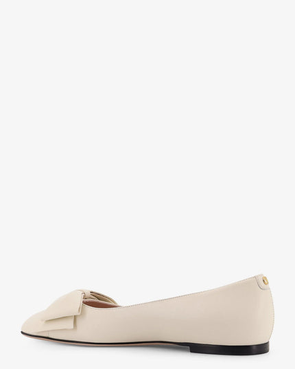 Leather Bowow ballerinas