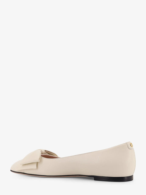 Leather Bowow ballerinas
