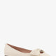 Leather Bowow ballerinas
