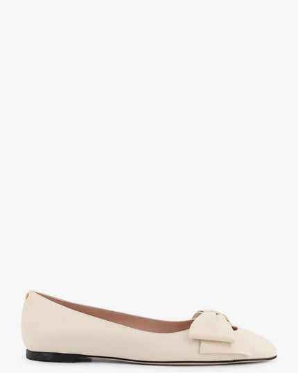Leather Bowow ballerinas