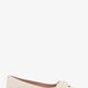 Leather Bowow ballerinas