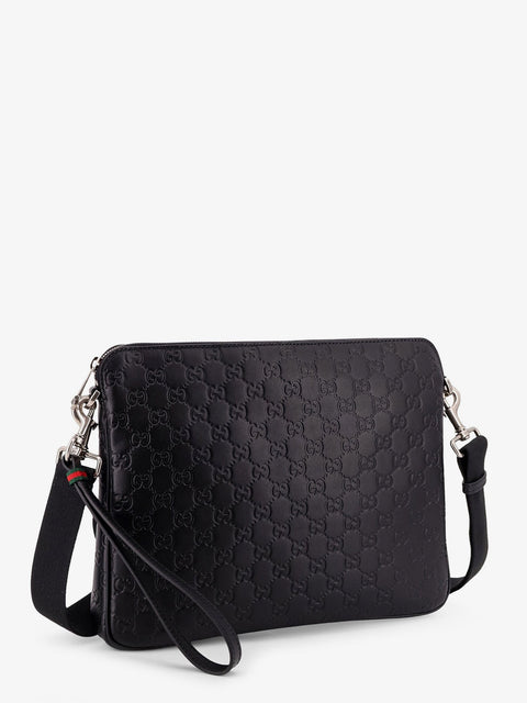 Leather GG Emblem crossbody bag with embossed GG motif