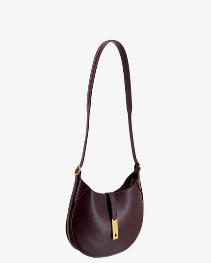 Leather ID Shoulder Bag
