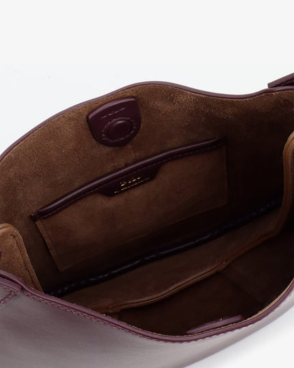 Leather ID Shoulder Bag