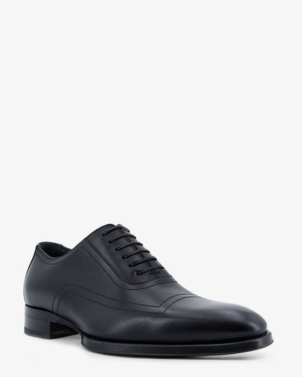 Leather lace-up