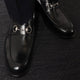 Leather loafer with Horsebit detail