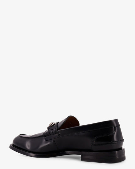 Leather loafer with Horsebit detail