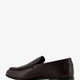 Leather loafers with metal FF logo