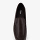 Leather loafers with metal FF logo