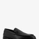 Leather loafers with metal FF logo