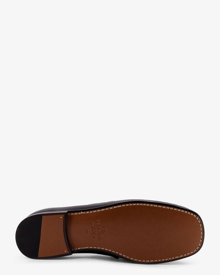 Leather loafers