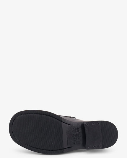 Leather loafers