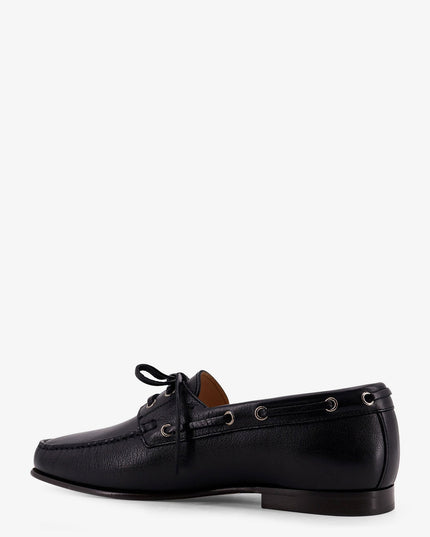 Leather loafers