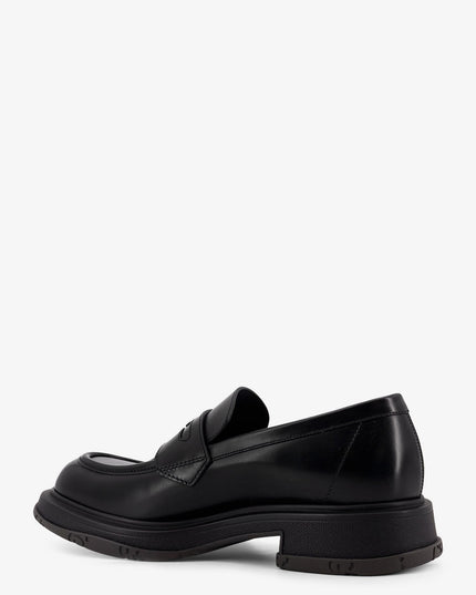 Leather loafers