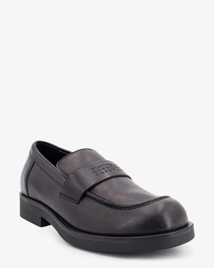 Leather loafers