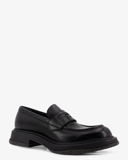 Leather loafers