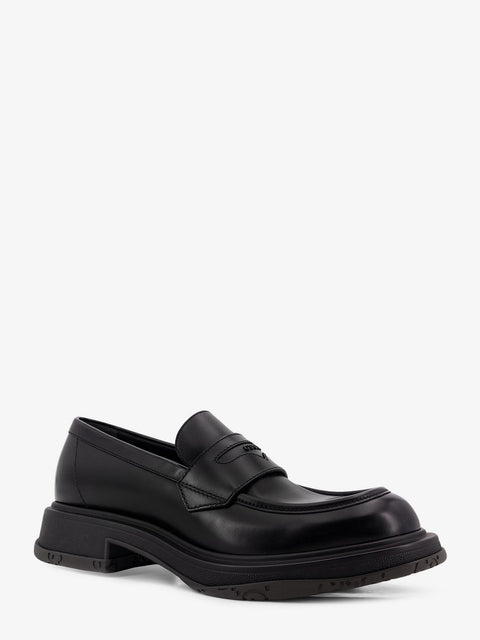 Leather loafers