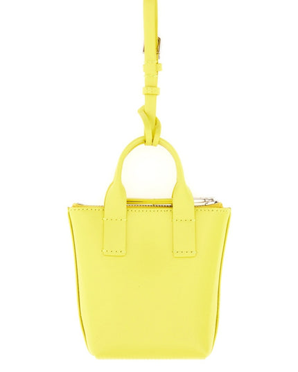 LEATHER "MINIBAG" CHARM